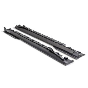 Ford Mustang Side Rocker Panel Splitter - Anderson Composites - Type-GT5 - Carbon Fiber - 2024+